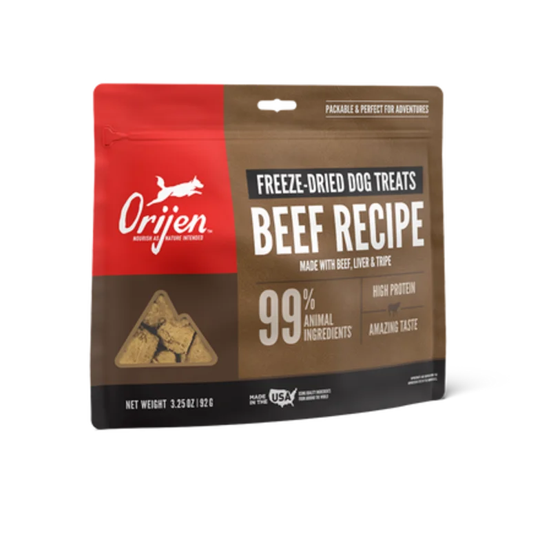 ORIJEN Beef Recipe Freeze Dried Dog Treats