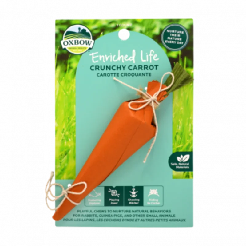 Oxbow Animal Health Enriched Life - Crunchy Carrot Orange
