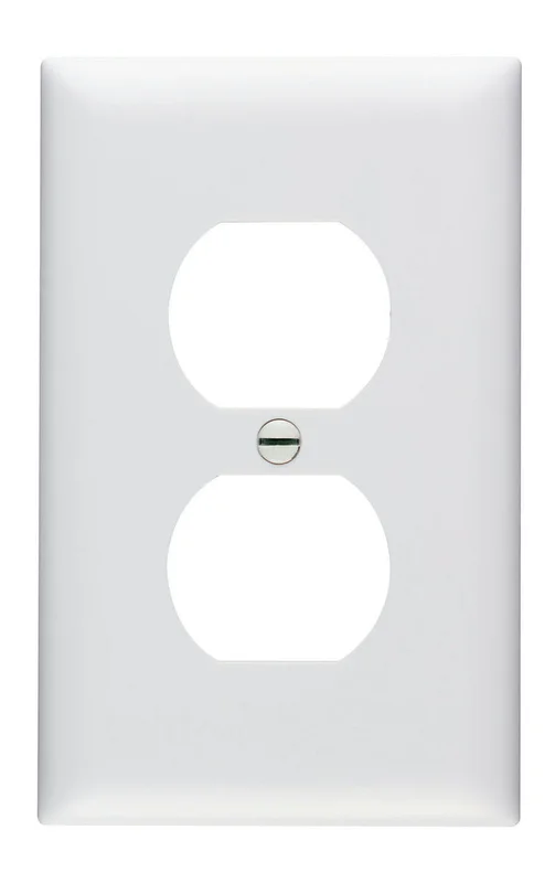 Pass & Seymour Cc Nylon Wall Plates 1 Outlet White White