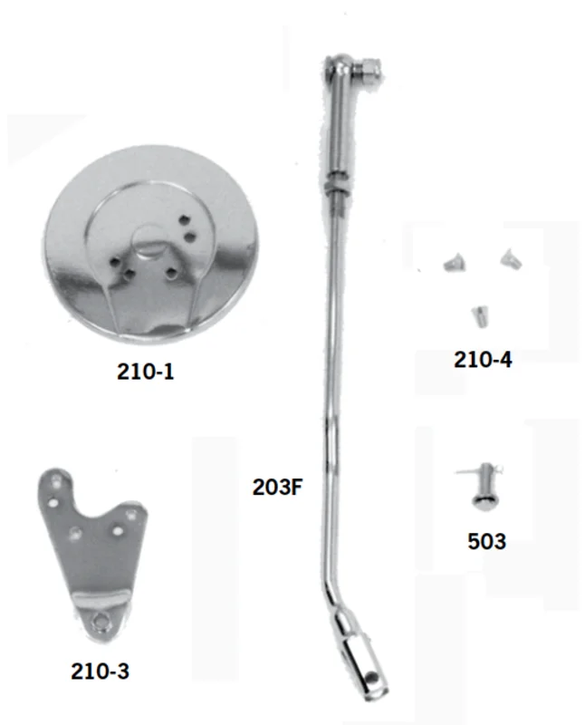 Paughco Ratchet Top Dust Cover Parts And Shift Rod