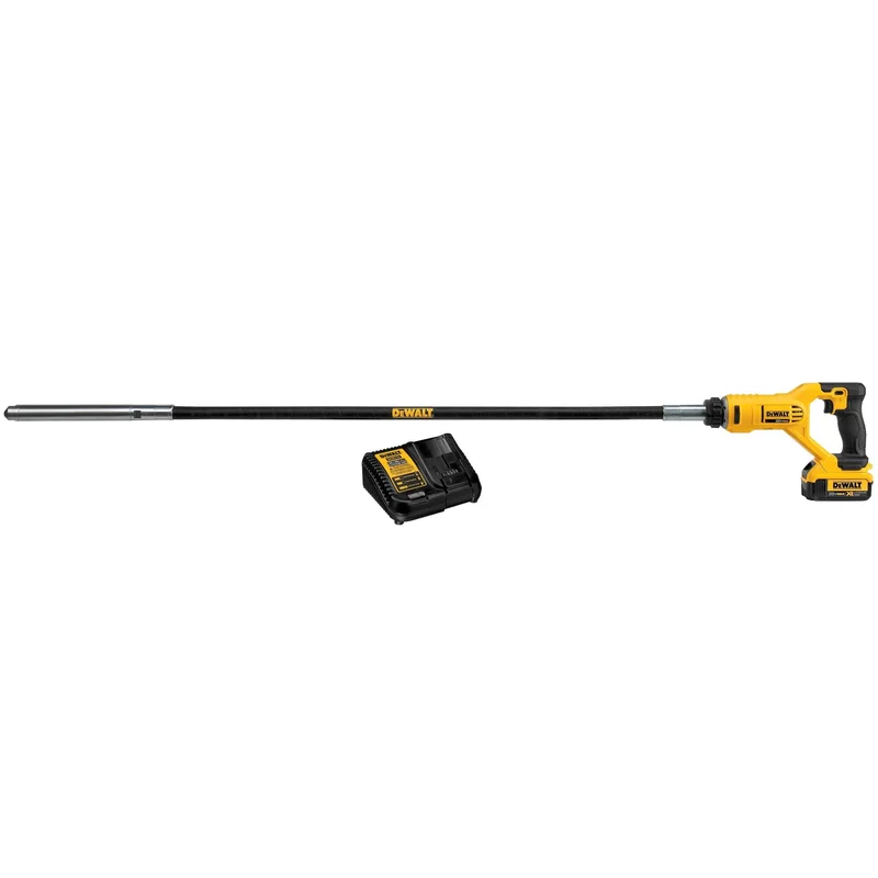 Pencil Vibrator 4' Kit 20V MAX W/4.0 AH Dewalt
