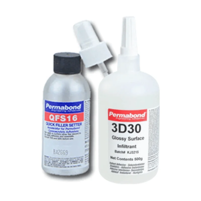 Permabond 3D30 cyanoacrylate Instant Adhesive-Low Odour, low bloom 3D print infiltrant