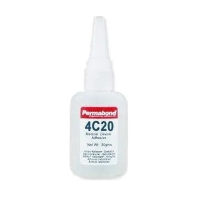 Permabond 4C20 Instant Adhesive low viscosity, high purity, medical device grade, cyanoacrylate adhesive