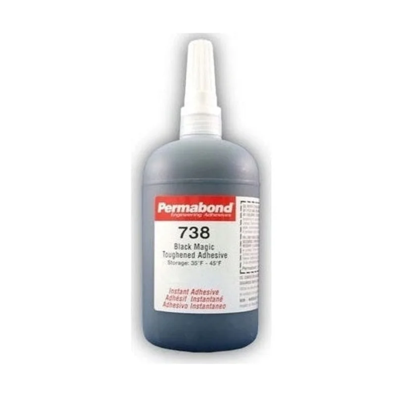 Permabond 738 Instant Adhesive-Fast-Set,-Gap Filling for Difficult Plastics & Rubbers