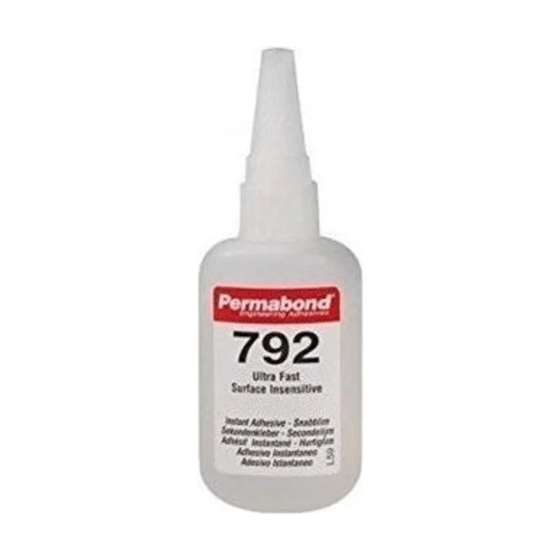 Permabond 792 Instant Adhesive-for Difficult Plastics & Rubbers (Certified P1 Food Grade Compound)