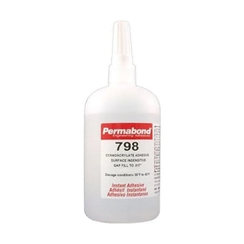 Permabond 798 Cyanoacrylate high viscosity, fast curing, surface insensitive adhesive