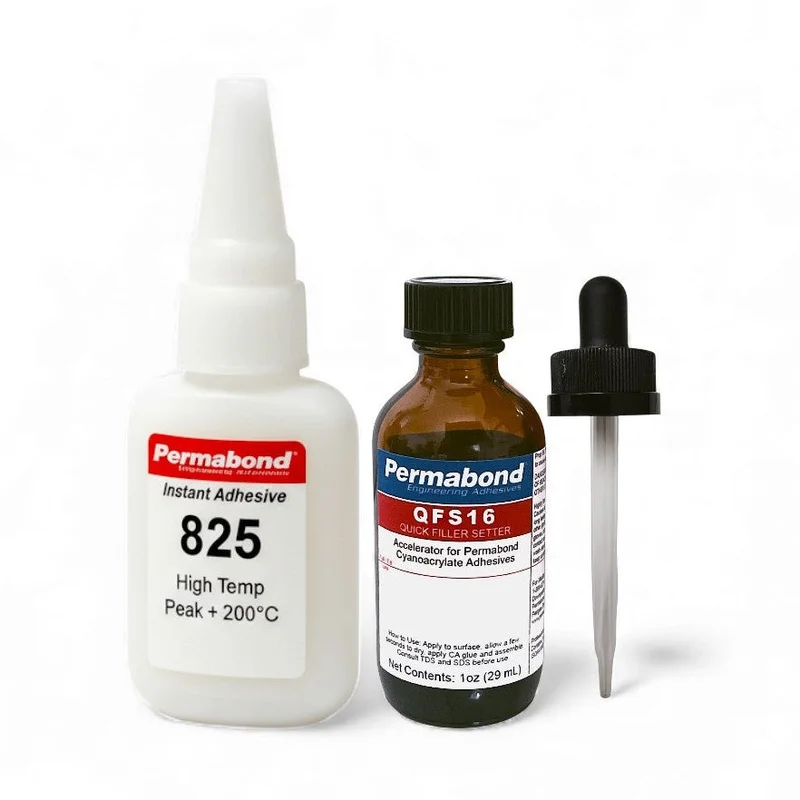 Permabond 825 Cyanoacrylate Instant Adhesive high viscosity, fast curing, surface insensitive adhesive