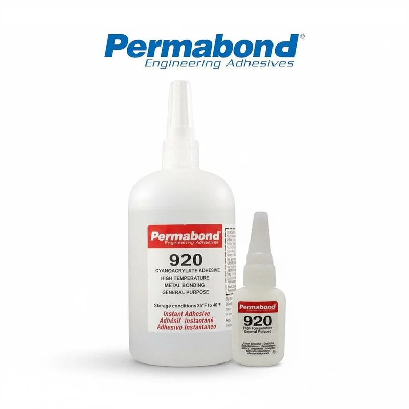 Permabond 920 Instant Adhesive-Fast-Set, Thin Viscosity, 2-Step High-Temp Resistant