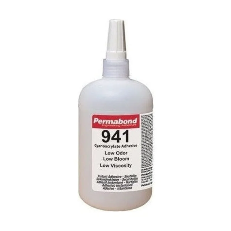 Permabond 941 cyanoacrylate adhesives Instant Adhesive-Low Odor, Non-Frosting Non-Fogging Clear Thin Wicking