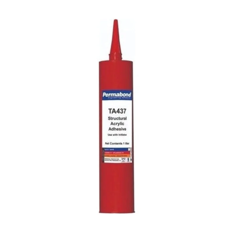 Permabond Acrylic Slow Set 30-60 min TA437 300ml Cartridge and Starter Kit