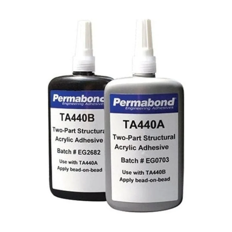 Permabond Acrylic TA440 100ml Kit A&B 50ml Bottles