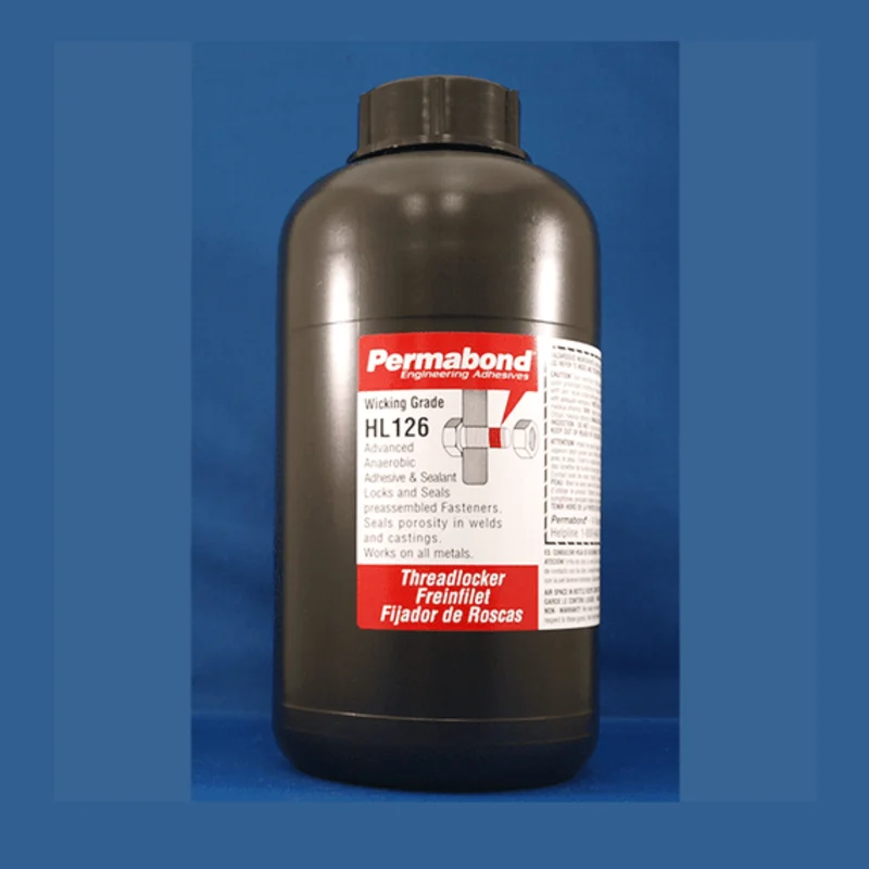 Permabond Anaerobic HL126 Threadlocker reliably and fast water thin product