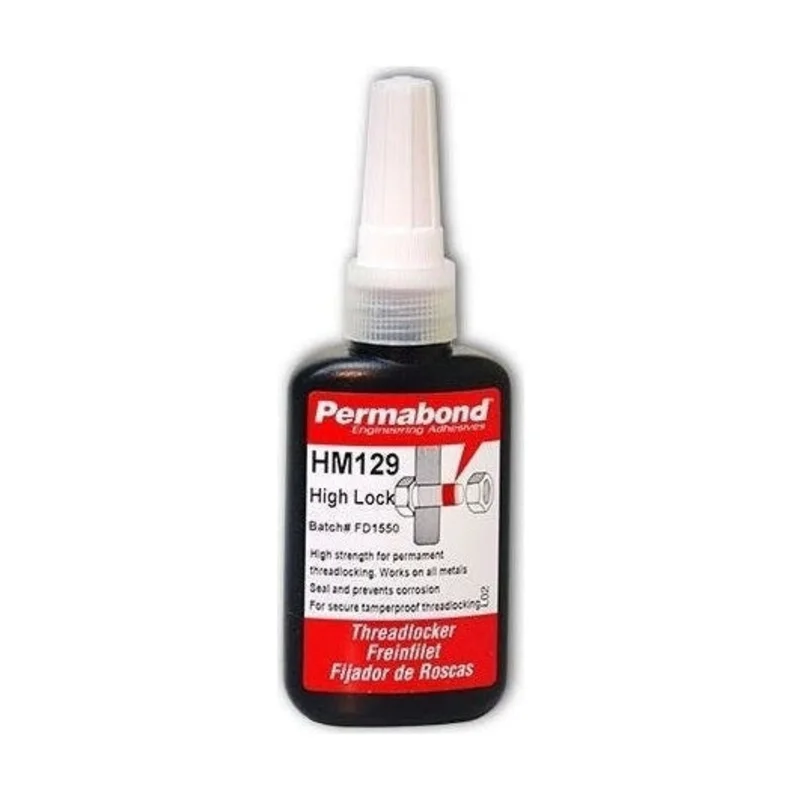 Permabond Anaerobic HM129 threadlocker and sealant with high strength medium viscosity