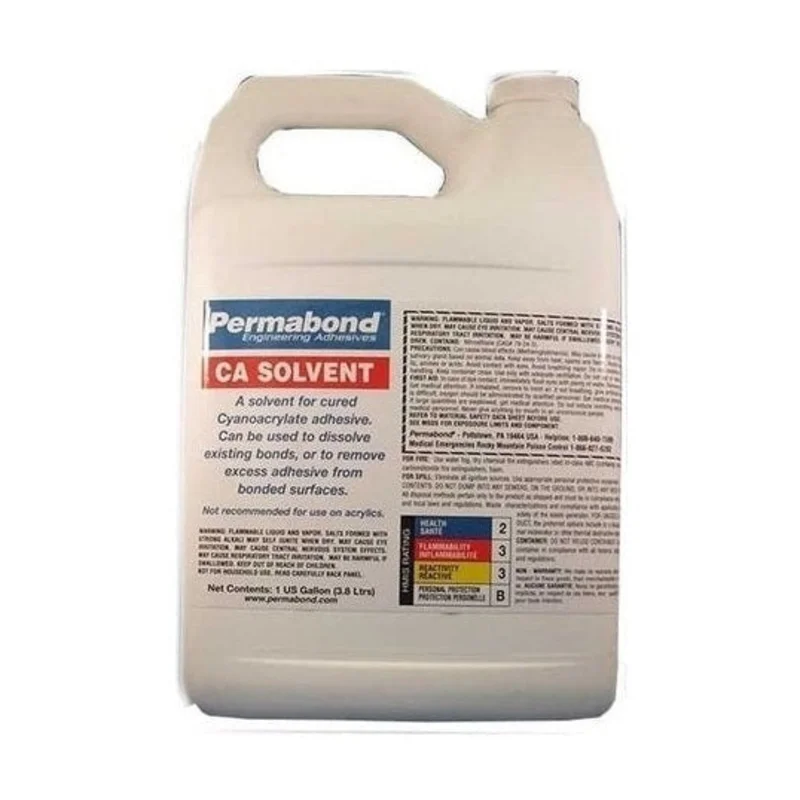 Permabond CA Solvent 100 - Dissolves Superglues, Instant Adhesives, Cyanoacrylate Adhesives