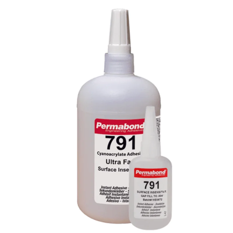 Permabond Cyanoacrylate 791 Instant Adhesive-for Difficult Plastics & Rubbers