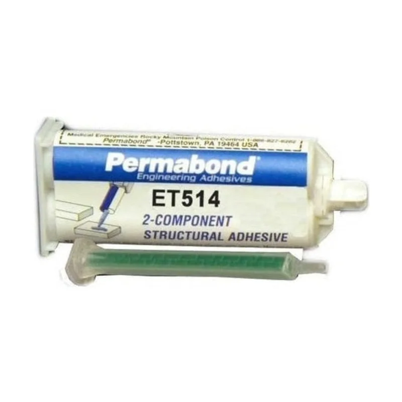 PERMABOND ET514 Slow Set 30 - 50 min 1:1 Mixable Two-Part Epoxy Adhesive Cartridges & Accessories