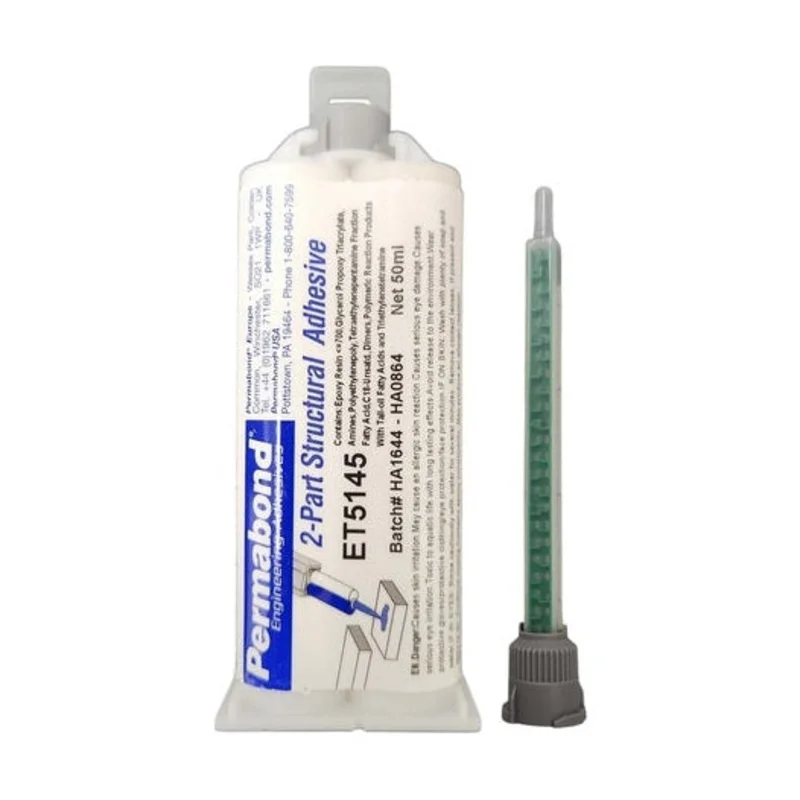 Permabond ET5145 Slow Set 50 - 80 min Food Grade Epoxy Gray Thick Gel
