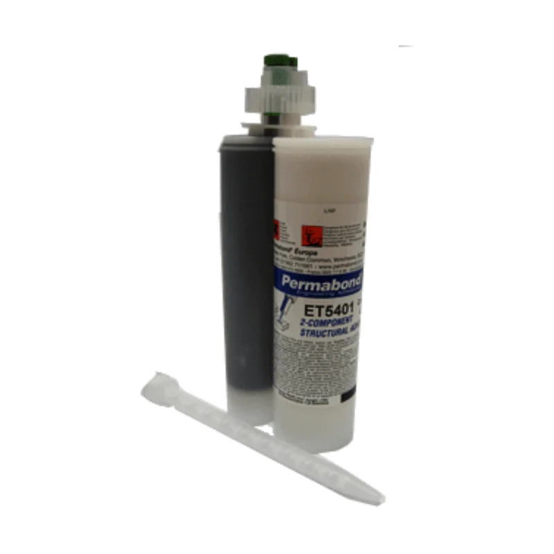 Permabond ET5401 Epoxy Medium Set 10 - 12 min Two Component Epoxy ClearCartridges & Accessories