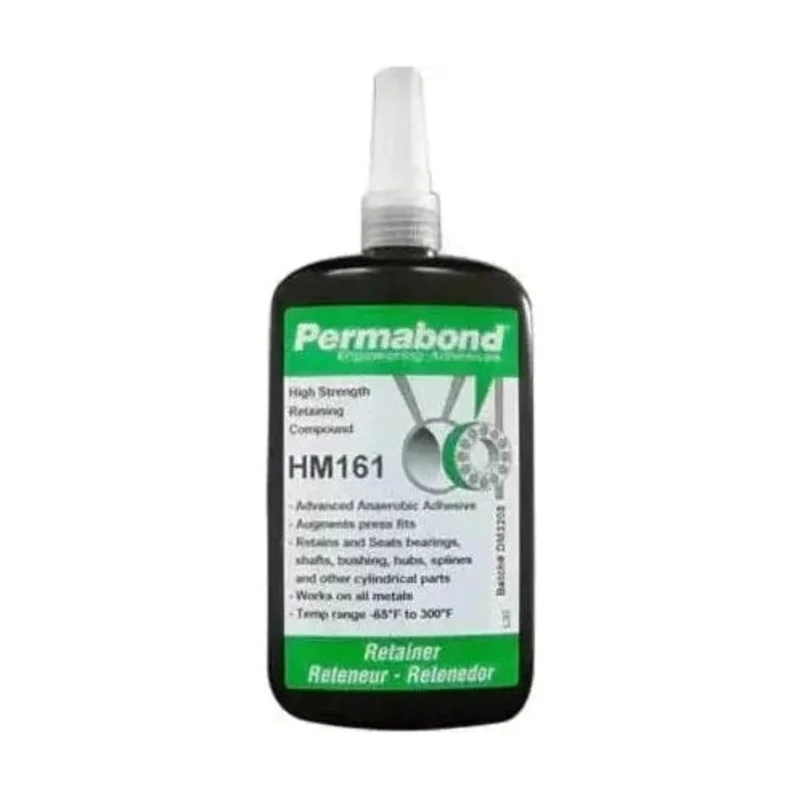PERMABOND HM161 ANAEROBIC RETAINING COMPOUND ADHESIVE GREEN BOTTLE