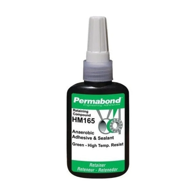 PERMABOND HM165 RETAINING COMPOUND ANAEROBIC ADHESIVE GREEN BOTTLE