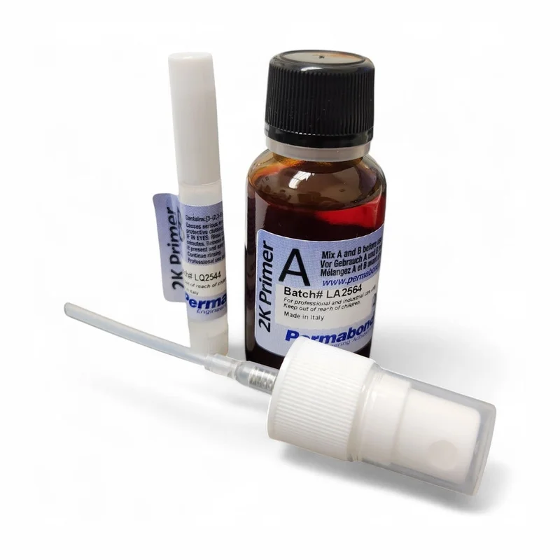 Permabond Primer 2K Surface Preparation For Metals, Glass, Plastics 20 Gram 2-part kit