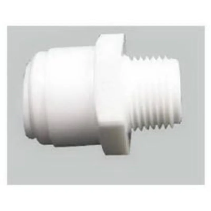 PEX Quick Connect Adapter, 1/2 OD Tube x 3/8-In. MPT