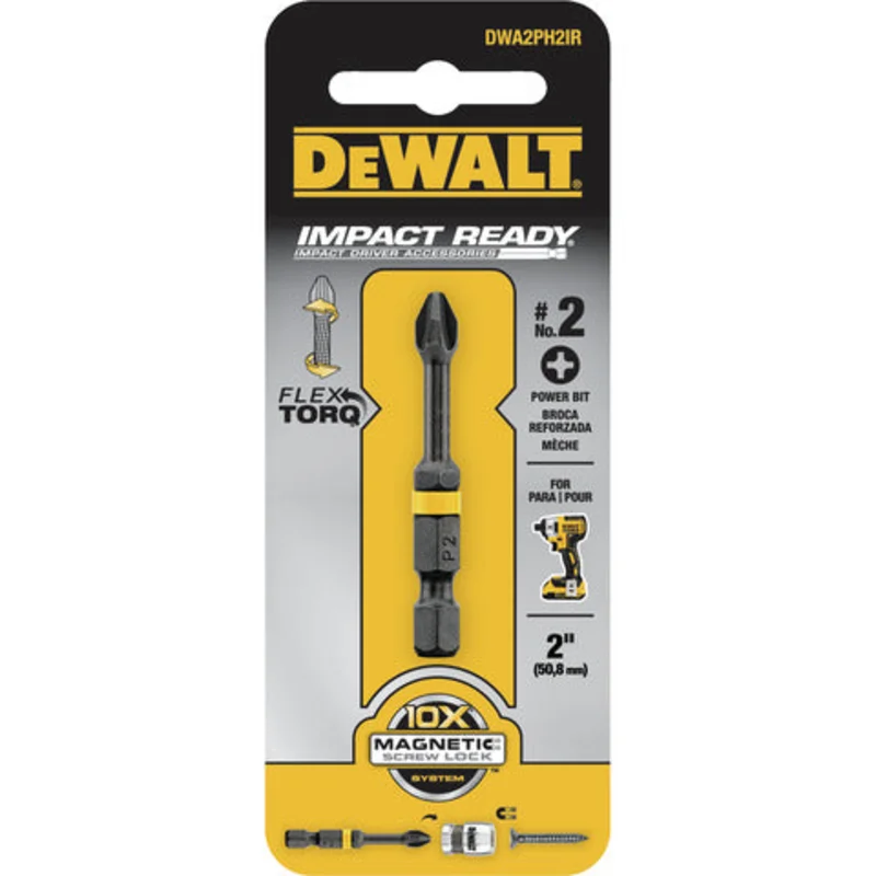 PHILLIPS 2" X #2 IMPACT READY DEWALT