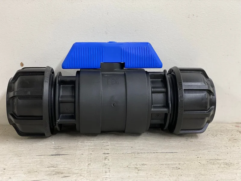 Philmac Shut Off Ball Valve Tee Handle IPS-OD