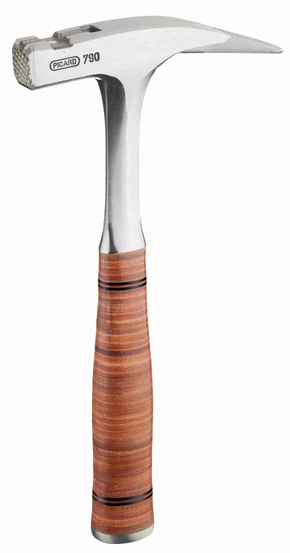 PICARD P/N 0079010 FULL-STEEL GERMAN CARPENTERS HAMMER WITH CHECKED FACE