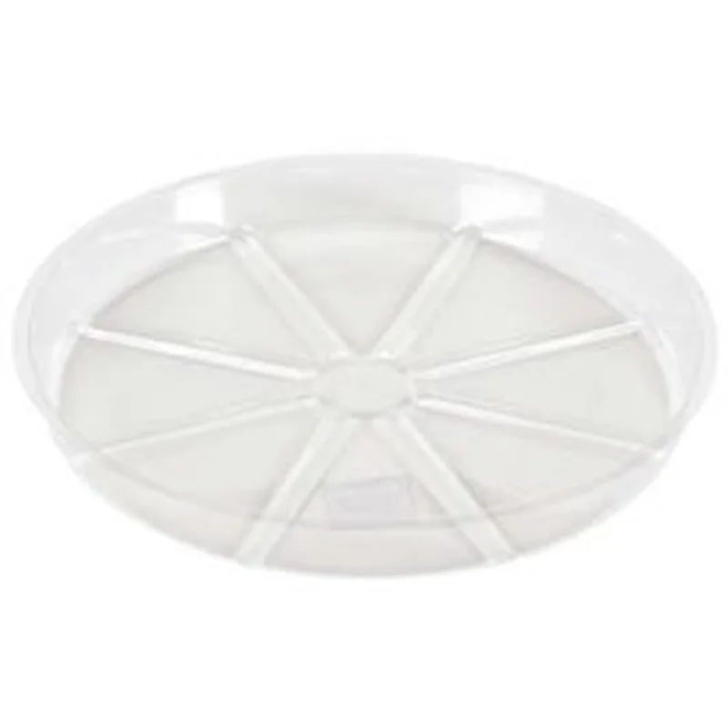 Plant Saucer, Clear, 6-In.