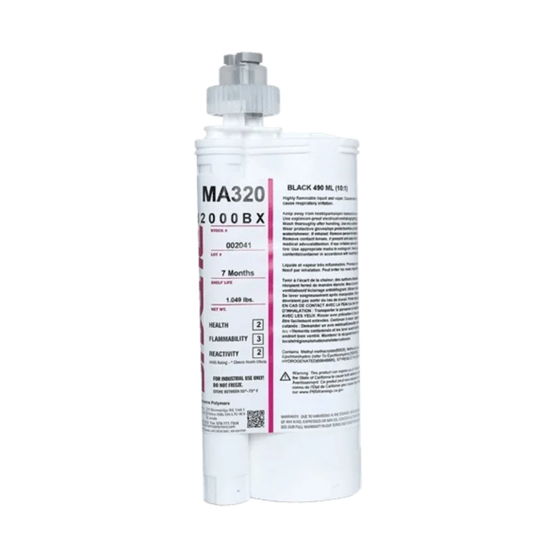 PLEXUS MA320 Cream, Black & White Colors - 490ml 10:1 Ratio Cartridges, 5 Gallon Pails & 50 Gallon Drums