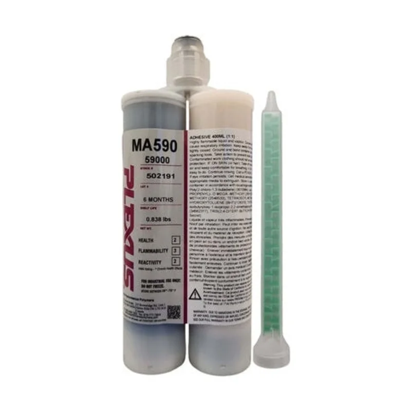 PLEXUS MA590 - 400ml 1:1 Ratio Twin Cartridge-Black