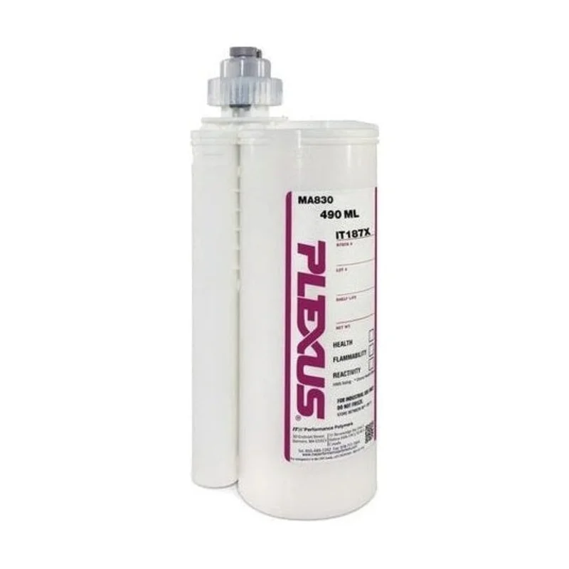 PLEXUS MA830 - 490ml 10:1 Ratio Cartridge Two-part Methacrylate Adhesive Gray