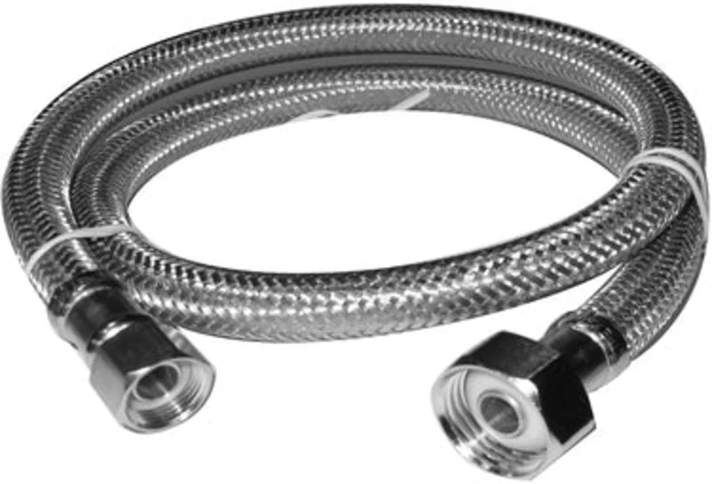 Plumb Pak E-Z Faucet Supply Tubes. Stainless Steel 3/8" x 1/2" x 36"