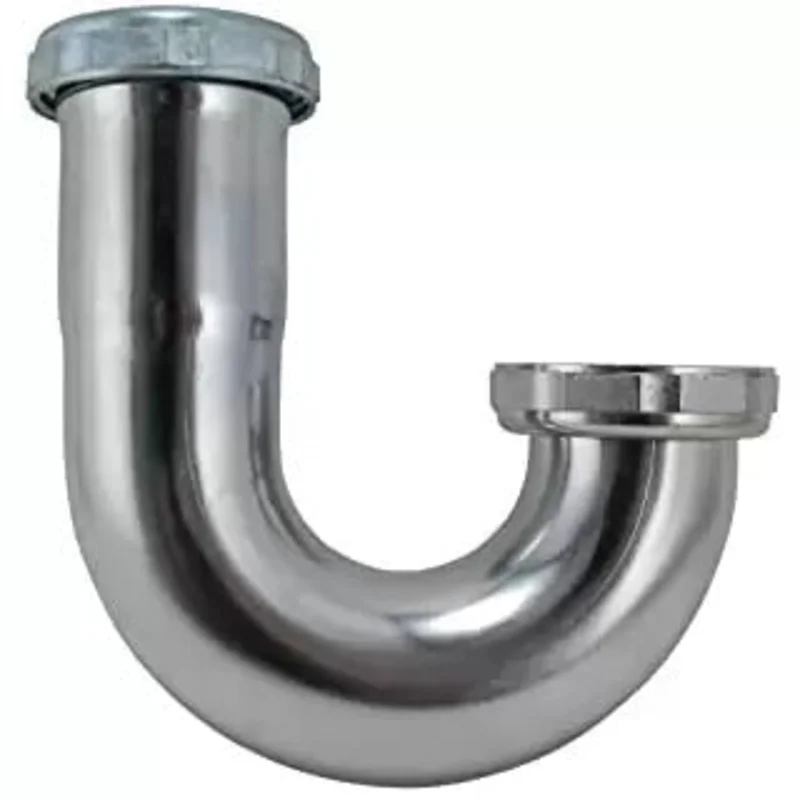 Plumb Pak J-Bend Sink Trap Style. 11/2" With Captured Nut
