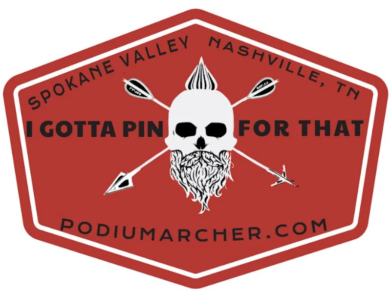 PODIUM ARCHER STICKERS (3 PACK)