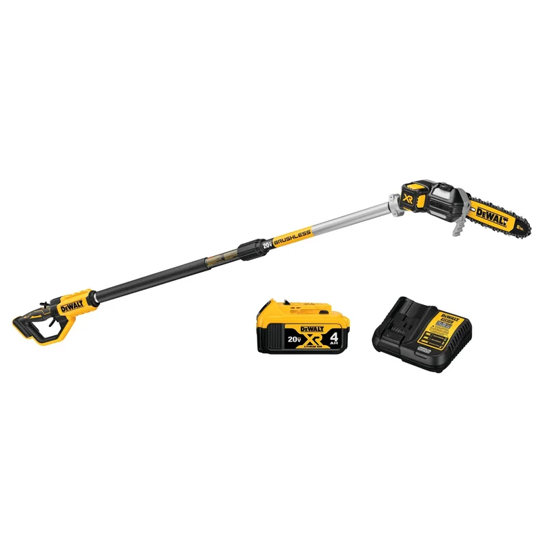 Pole Saw 8" 20V W/Battery 4.0 AH Dewalt