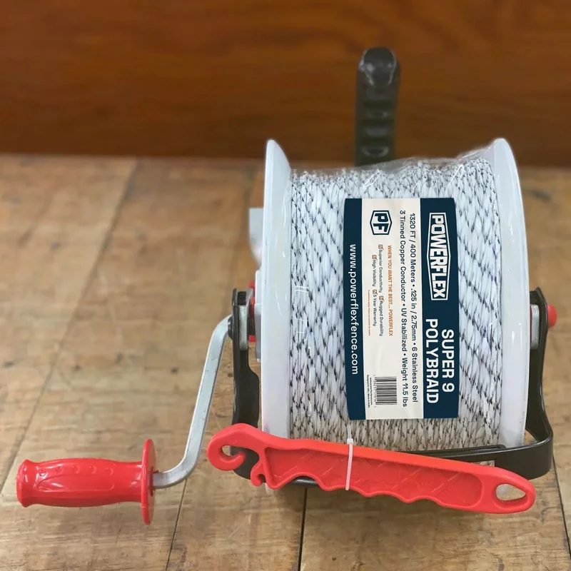 Pre-wound Taragate Reel with Super 9 Polybraid