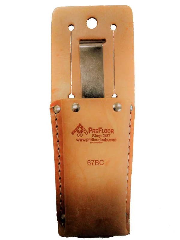 Prefloor 67-BC Leather Knife Pouch w/Belt Clip