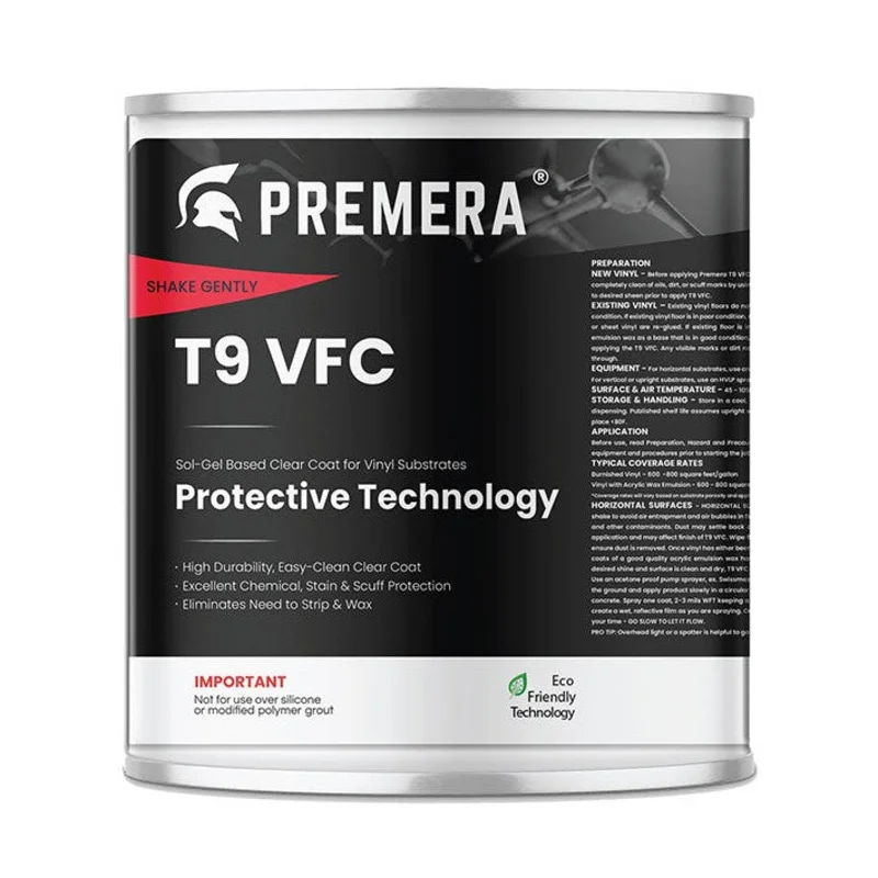 Premera T9 Vinyl Floor Coat VCT/LVT/LVP Impervious Silicon Dioxide (SIO2) Barrier