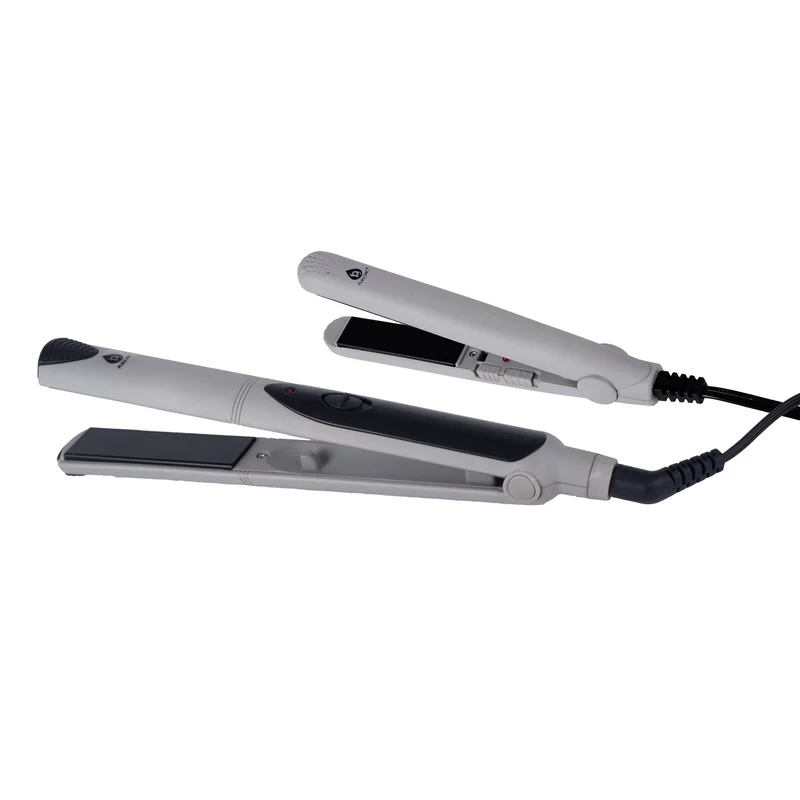 Professional Salon Quality Flat Iron Hair Straightener With A Free Travel Straightener PINK