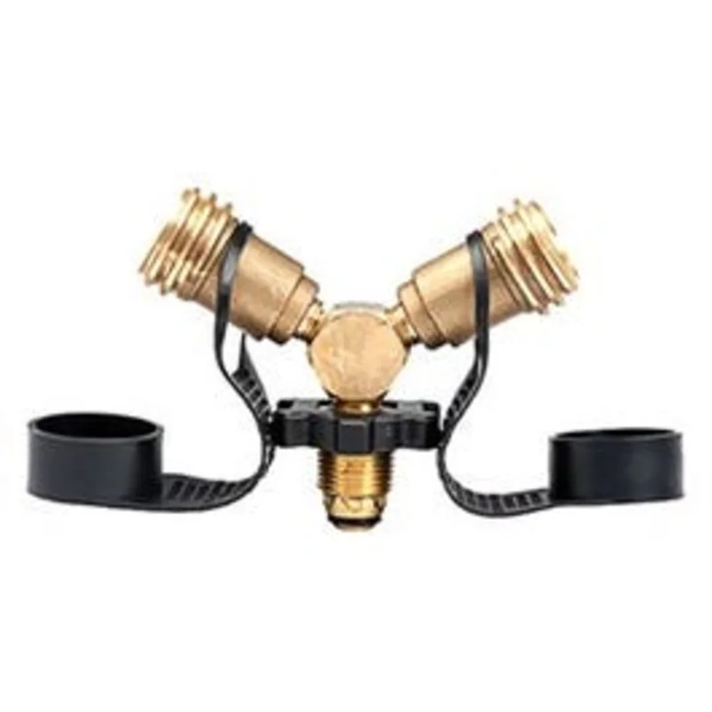 Propane "Y" Female Cylinder Adapter With Handwheel