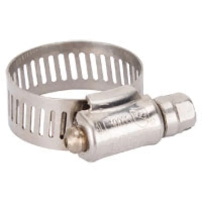 ProSource Interlocked Hose Clamp, #10, Stainless Steel