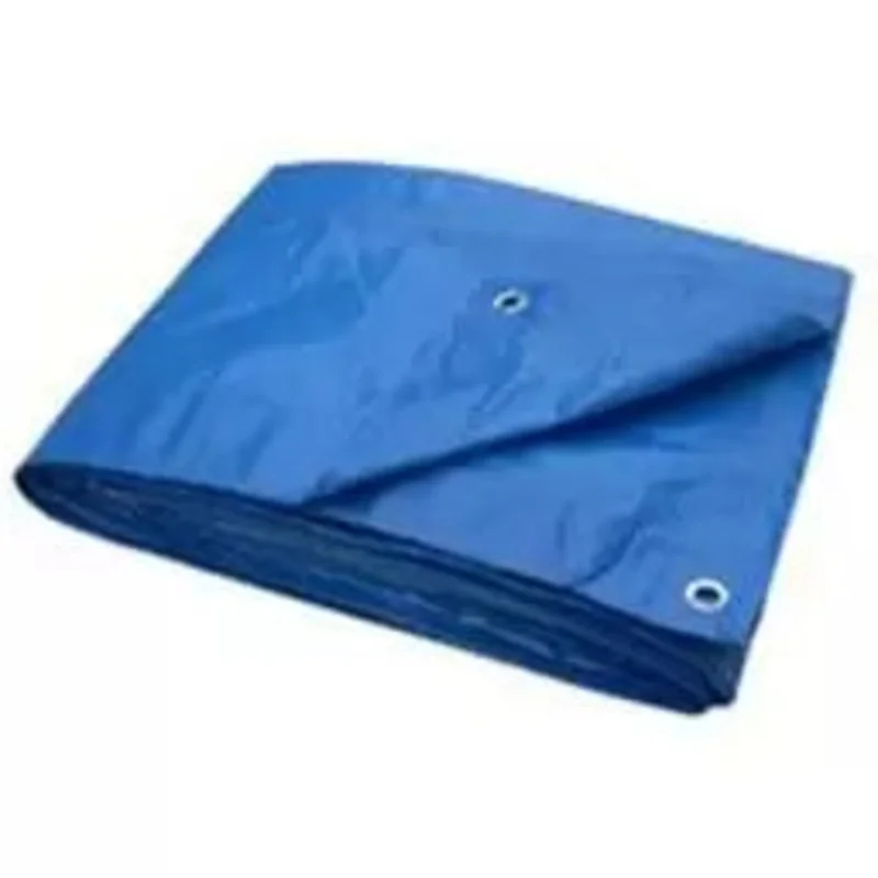 ProSource Tarpaulin 12 ft L 10 ft W 3.5 mil Thick Polyethylene Blue Blue