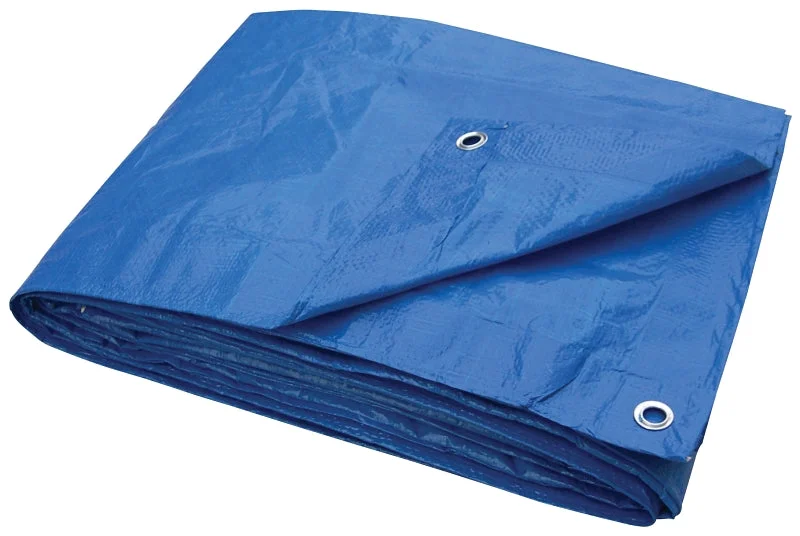 ProSource Tarpaulin 40 ft L 30 ft W 3.5 mil Thick Polyethylene Blue