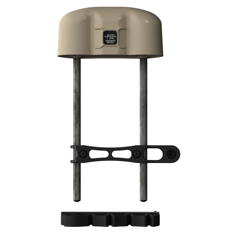 PSE 2-PIECE CABLE GUARD MOUNT QUIVER Tan