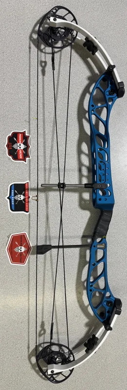 PSE DOMINATOR DUO X- RH/BLUE/65 -9734- USED BOW