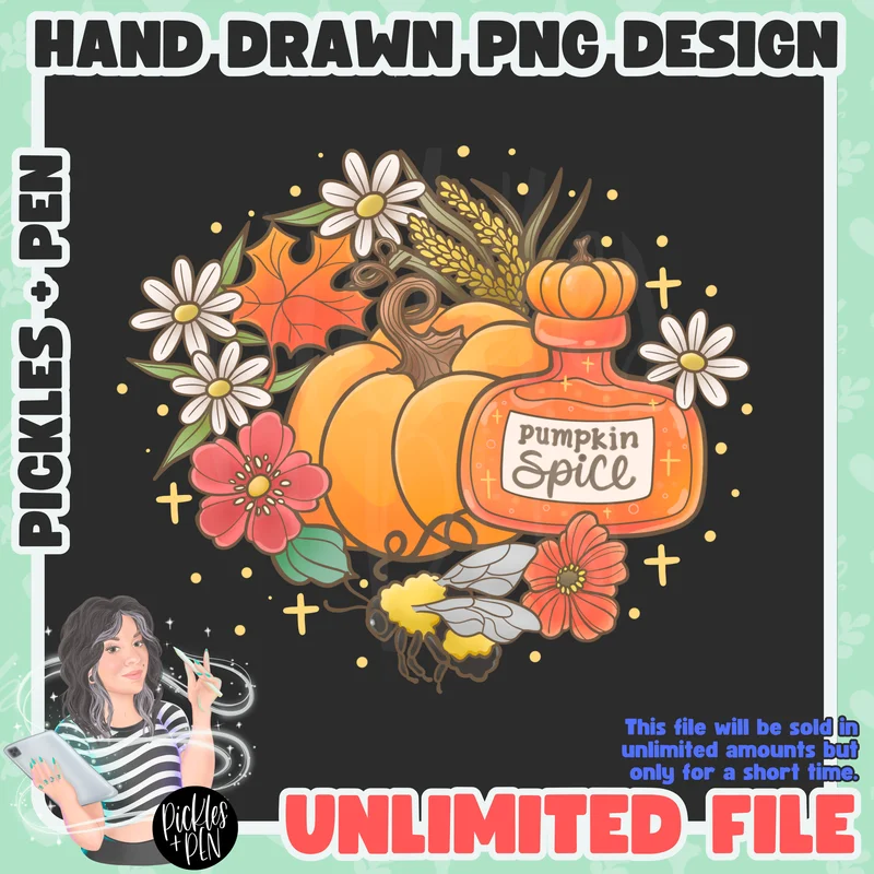 Pumpkin Spice PNGs [UNLIMITED]