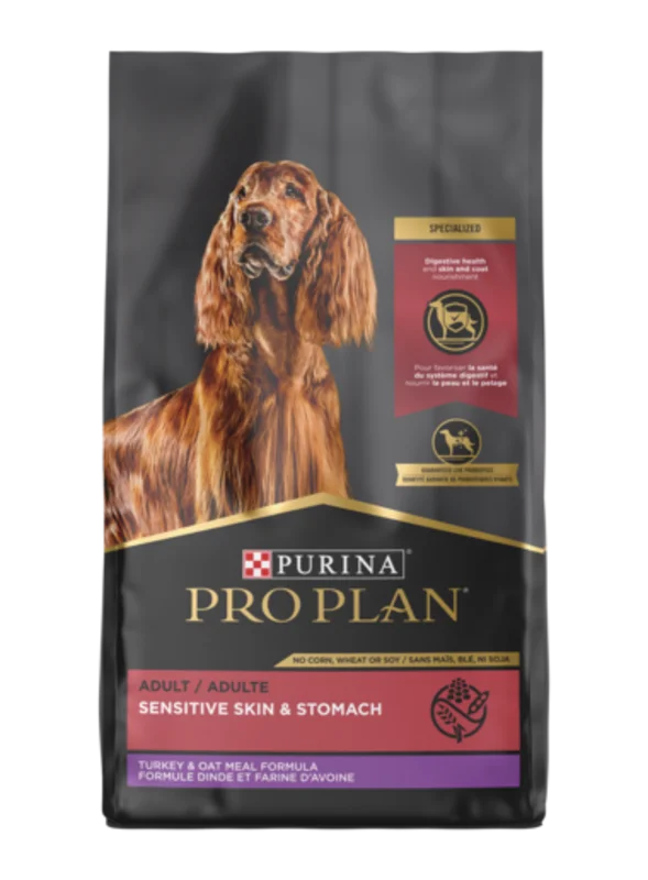 Purina Animal Nutrition Pro Plan Sensitive Skin & Stomach Turkey & Oatmeal Dry Dog Food