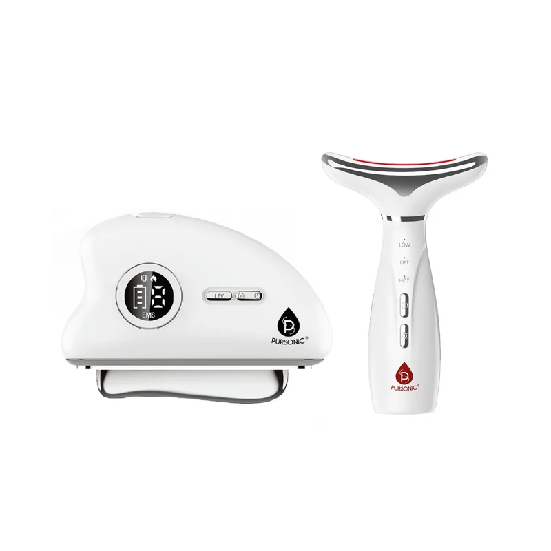 Pursonic 7-in-1 LED Light Therapy Beauty Device & Sculpting Wand